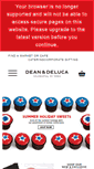 Mobile Screenshot of deandeluca.com