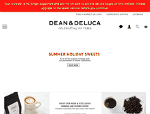 Tablet Screenshot of deandeluca.com